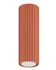 Nowoczesna lampa tuba w kolorze ochra 20cm - D292-Avium w sklepie Edinos.pl