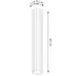 wymiary lampy Avium 40 cm