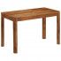 Szczegółowe zdjęcie nr 6 produktu Drewniany brązowy stół - Sierra 2X