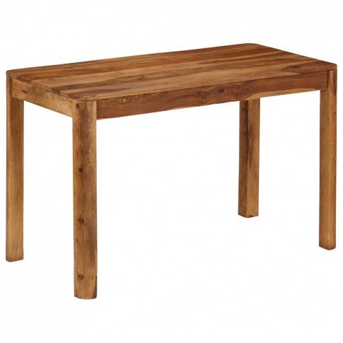 Szczegółowe zdjęcie nr 9 produktu Drewniany brązowy stół - Sierra 2X