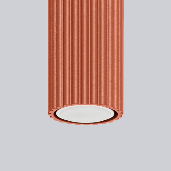 czerwona metalowy spot 60 cm D292-Avium