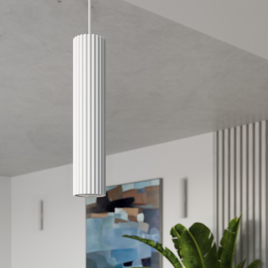 biała lampa sufitowa-Buenis D297
