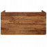 Brązowy blat stołu drewnianego Sierra 3X
