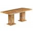 Jasnobrązowy stół z drewna mango – Kemon 