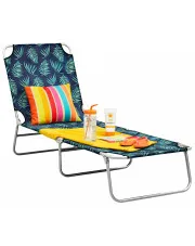 Składany leżak w liście - Dezzo w sklepie Edinos.pl