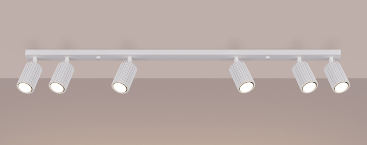 biała lampa sufitowa-Avium 304