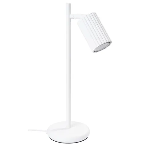 biała lampa biurkowa D300 Avium