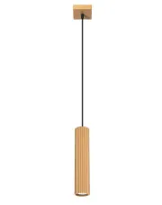 Złota pojedyńcza lampa wisząca - D296-Avium w sklepie Edinos.pl