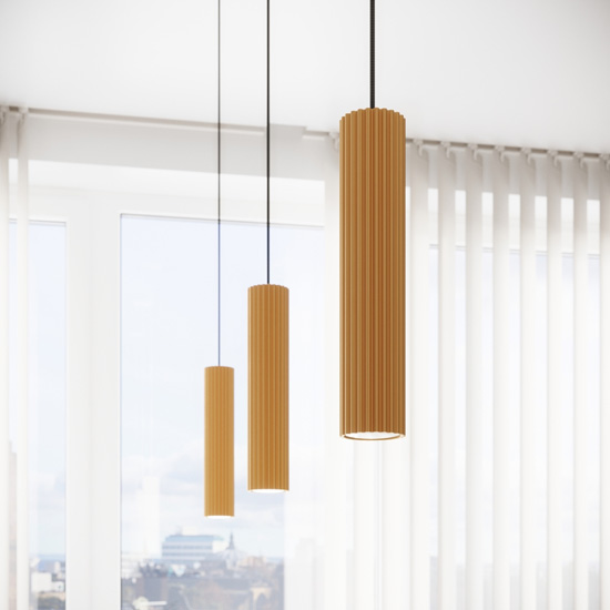 złota lampa sufitowa-Buenis D298