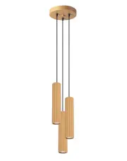 Nowoczesna złota lampa wisząca - D299-Avium w sklepie Edinos.pl