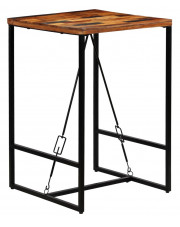 Industrialny stolik barowy 70x70 – Wick 2X