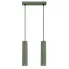 Karbowana podwójna wisząca lampa oliwkowa - D297-Avium