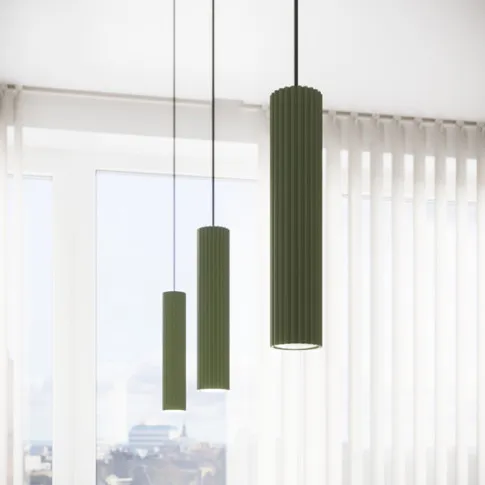 wizualizacja zielonej lampy podwójnej D298