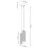 wymiary czerwonej lampy D299 Buenis