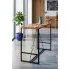Industrialny stolik barowy Arenzo 3X