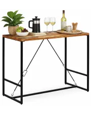 Industrialny stolik barowy 120x60 – Arenzo 3X w sklepie Edinos.pl