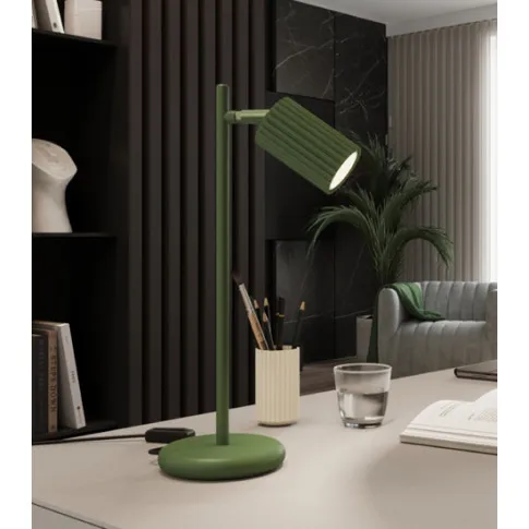 Oliwkowa lampka na biurko D300 Avium