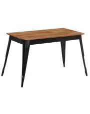 Stół z drewna akacjowego Unixo 2X – brązowy  w sklepie Edinos.pl
