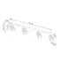wymiary stylowej lampy D303 Avium