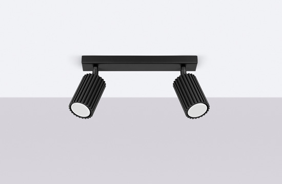 czarna lampa -Avium 305