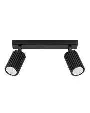 Czarna nowoczesna lampa sufitowa - D305-Avium w sklepie Edinos.pl