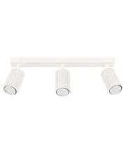 Beżowa trzypunktowa lampa sufitowa - D307-Avium w sklepie Edinos.pl