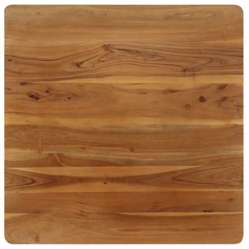 Fotografia Stół z litego drewna akacjowego Unixo – brązowy  z kategorii Nowoczesne stoły kuchenne