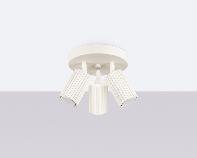 beżowa lampa sufitowa-Avium 301