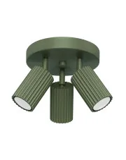 Oliwkowy plafon sufitowy karbowany - D301-Avium w sklepie Edinos.pl