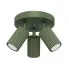 Oliwkowy plafon sufitowy karbowany - M588-Nelora