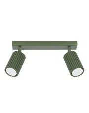 Zielona podwójna lampa sufitowa - D305-Avium w sklepie Edinos.pl