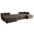 Rozłożony narożnik Imprexi kolor brązowy