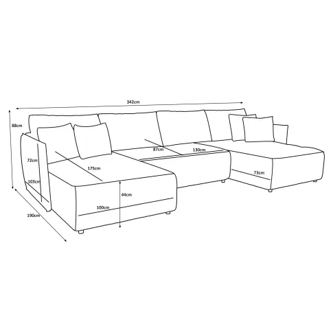 Wymiary narożnika Imprexi