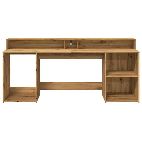 Modus biurko z dwoma otwartymi przegrodami