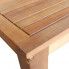 Szczegółowe zdjęcie nr 5 produktu Stolik barowy drewniany Piles 2X – brązowy 