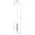 wymiary lampy bezowej D301 Avium