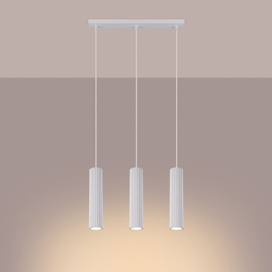 lampa sufitowa Avium D298 biała