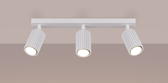 nowoczesna biała lampka D307