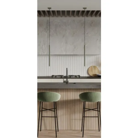 stylowa zielona lampa wiszaca M084 Natilo