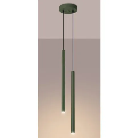 wiszaca zielona lampa M085 Natilo