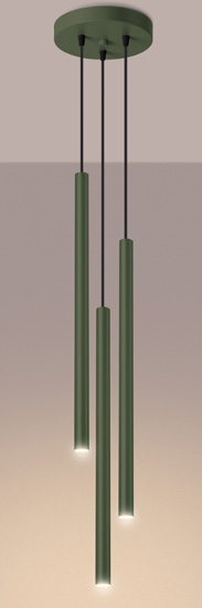 stylowa lampa zielona M087 Natilo
