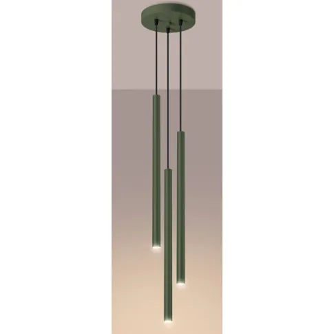 oliwkowa potrójna lampa M087 Natilo