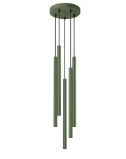Zielona stylowa lampa wisząca - M088-Natilo w sklepie Edinos.pl