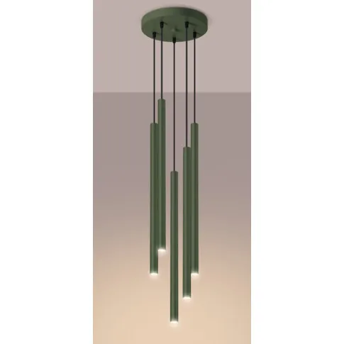 zielona stylowa lampa M088 Natilo