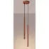 czerwona stylowa lampa wiszaca M085 Natilo