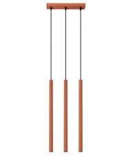 Czerwona elegancka lampa wisząca - M086-Natilo w sklepie Edinos.pl
