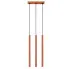 Czerwona elegancka lampa wisząca - M086-Natilo