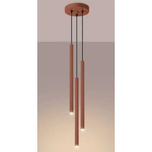 potrójna lampa w czerwieni M087