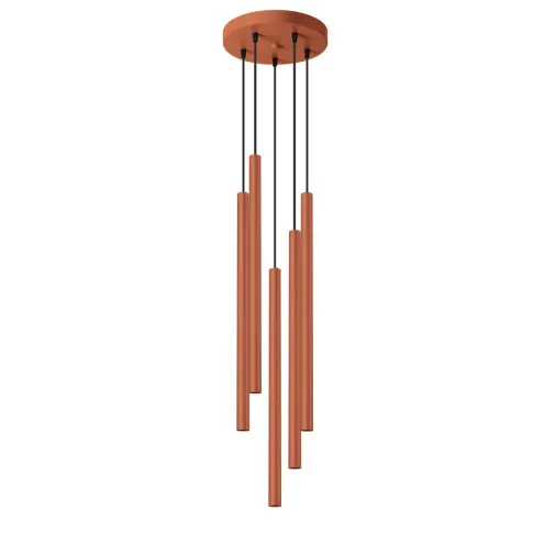 wiszaca minimalistyczna lampa ochra M088