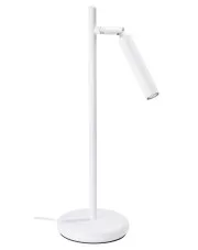 Biała regulowana lampka biurkowa - M090-Natilo w sklepie Edinos.pl
